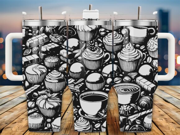 Bakery Coffee Cake 40oz Tumbler: A Designer's Take