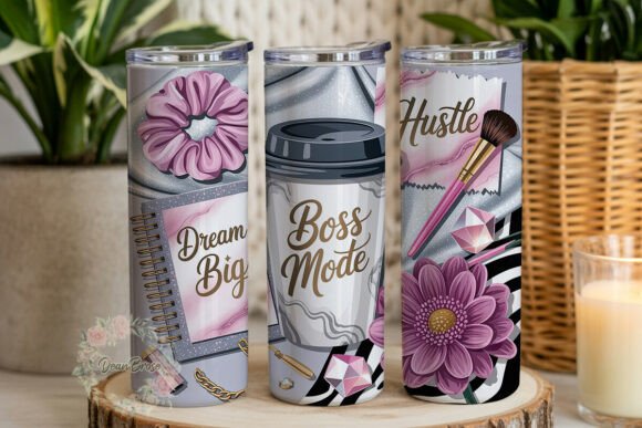 Chic Boss Babe Lifestyle 20oz Tumbler Design Review