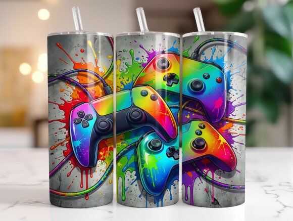 Gamer Controller Tumbler Wrap: A Designer's Review