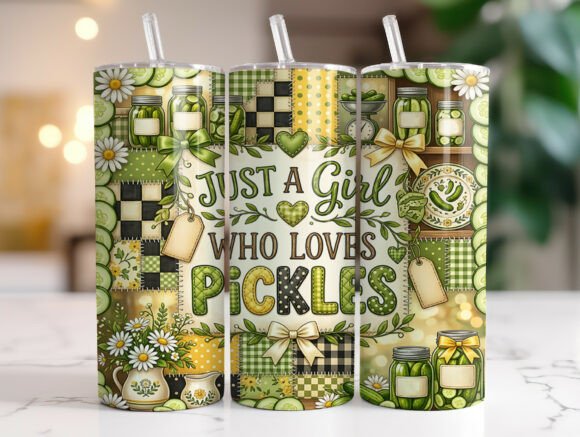 Patchwork Pickle Lover 20oz Tumbler Wrap Review