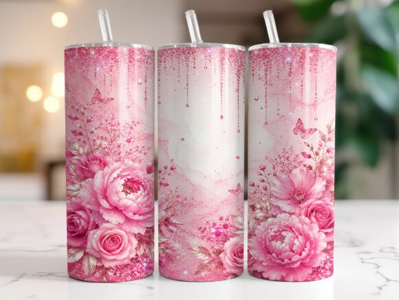 Pink Glitter Floral Wrap: A Designer's Review