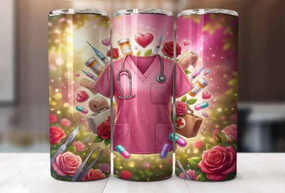 Pink Nurse Scrubs Design: A Pro's Embroidery Review