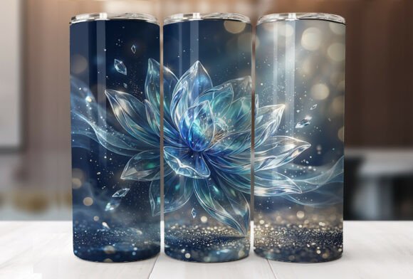 Review: Crystal Lotus Flower 20oz Tumbler Wrap Design