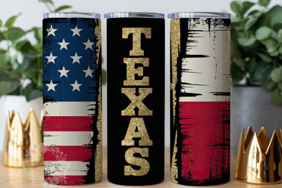 Review: Glitter Texas Flag 20oz Tumbler Wrap for Crafts