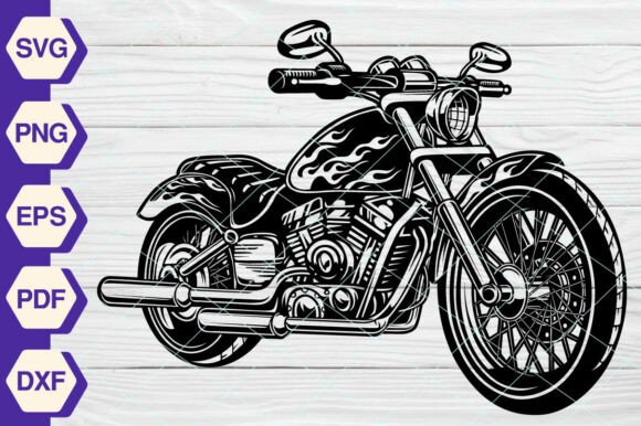 Review: Motorcycle Rider SVG Motorbike SVG-EP394 for Stitchers