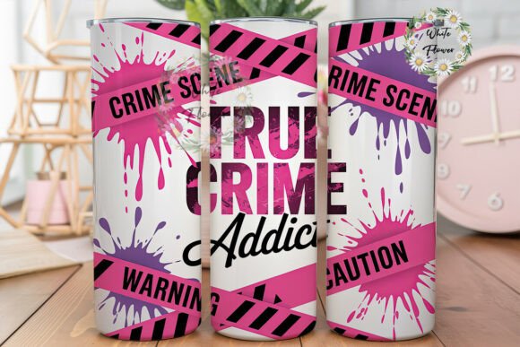 Review: True Crime Addict 20oz Tumbler Wrap for Crafters